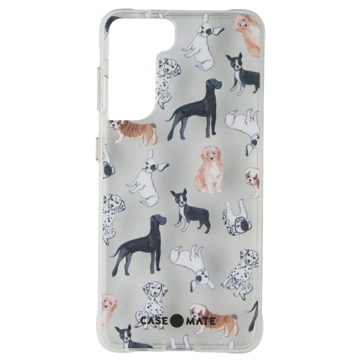 Case-Mate Prints Series Case for Samsung Galaxy S21 (5G) - Pup-arazzi Gloss Touch Luxury Surface