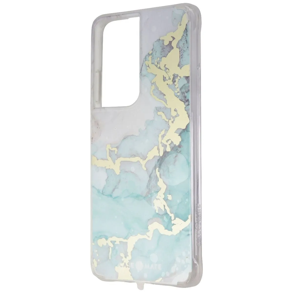 Case-Mate Prints Series Hard Case for Samsung Galaxy S21 Ultra 5G - Ocean Marble Matte Texture