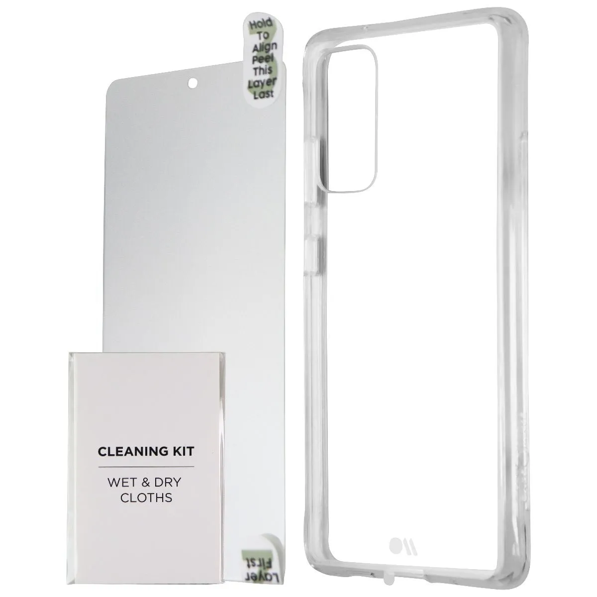 Flexible Fit Case-Mate Protection Pack (Case & Glass) for Samsung Galaxy S20 FE 5G - Clear