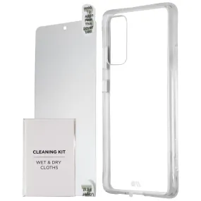 Flexible Fit Case-Mate Protection Pack (Case & Glass) for Samsung Galaxy S20 FE 5G - Clear