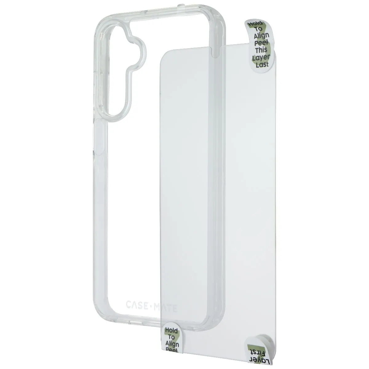 Compact Style Case-Mate Protection Pack (Glass   Tough Case) for Samsung Galaxy A25 5G - Clear