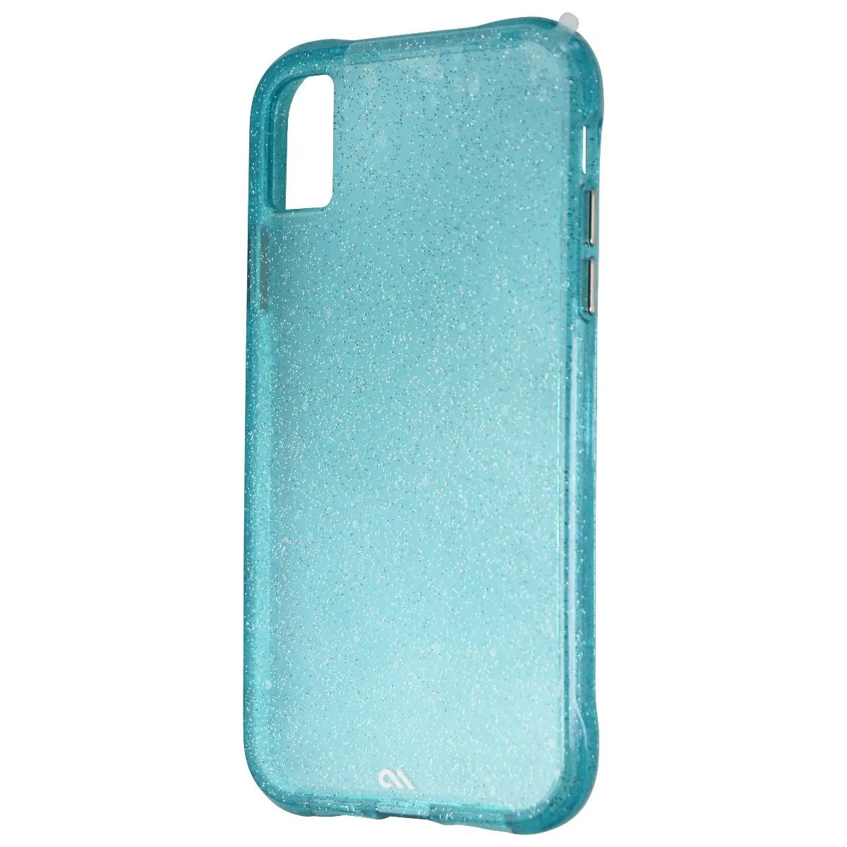 Case-Mate Sheer Crystal Case for Apple iPhone XR - Crystal Teal Matte Pattern