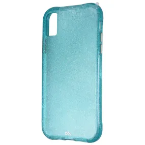 Case-Mate Sheer Crystal Case for Apple iPhone XR - Crystal Teal Matte Pattern