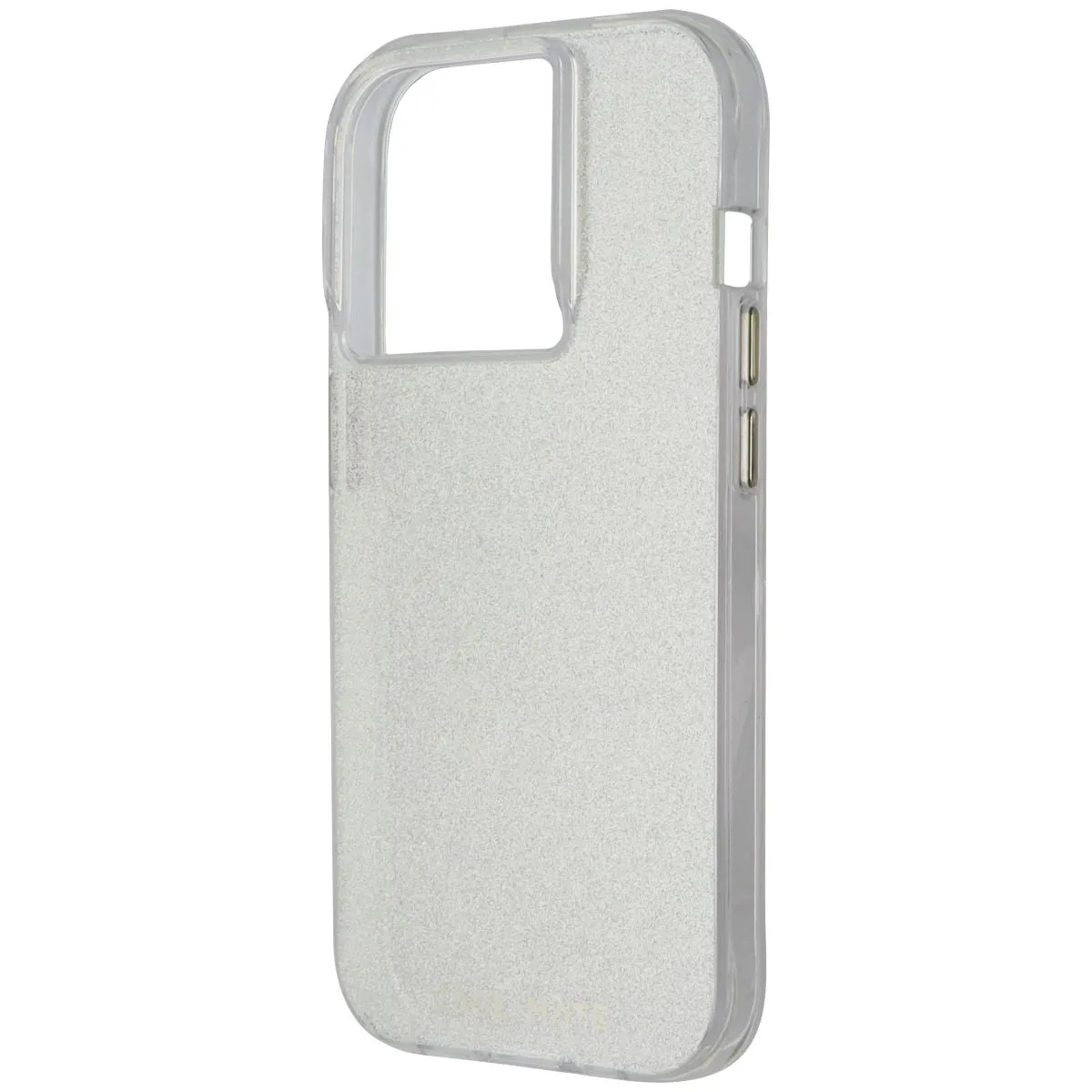 Waterproof Design Case-Mate Sheer Crystal Series Case for Apple iPhone 15 Pro - Champagne Gold