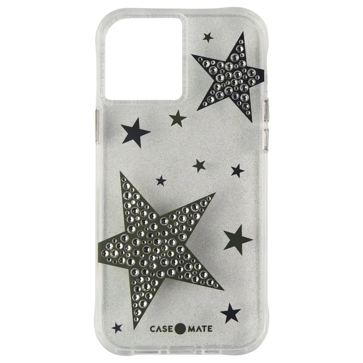Case-Mate Sheer Gems Case for Apple iPhone 12 Pro Max - Sheer Superstar Customizable Option Durable Shape