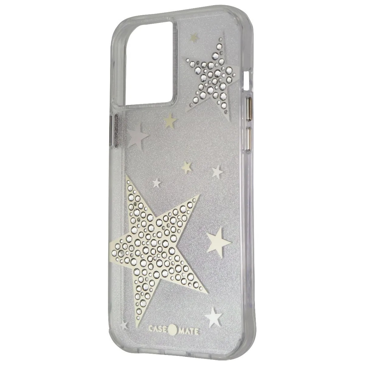 Case-Mate Sheer Gems Case for Apple iPhone 12 Pro Max - Sheer Superstar Handy Use Stylish Choice