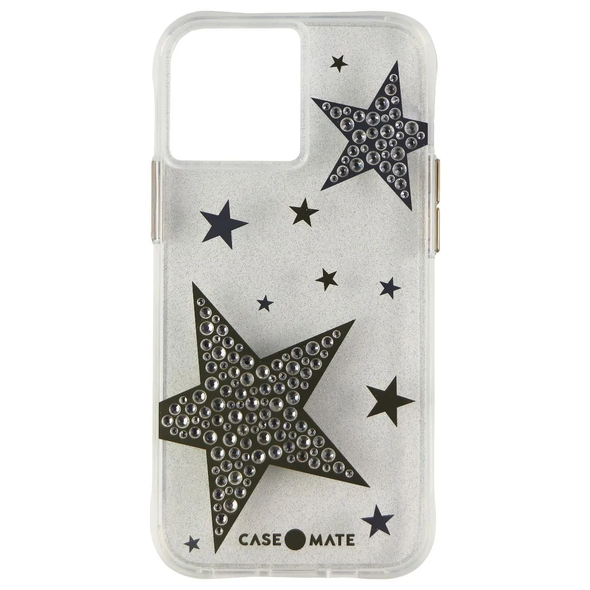 Daily Grip Office use Case-Mate Sheer Superstar Case for iPhone 13 Pro Max - Clear/Rhinestone Stars
