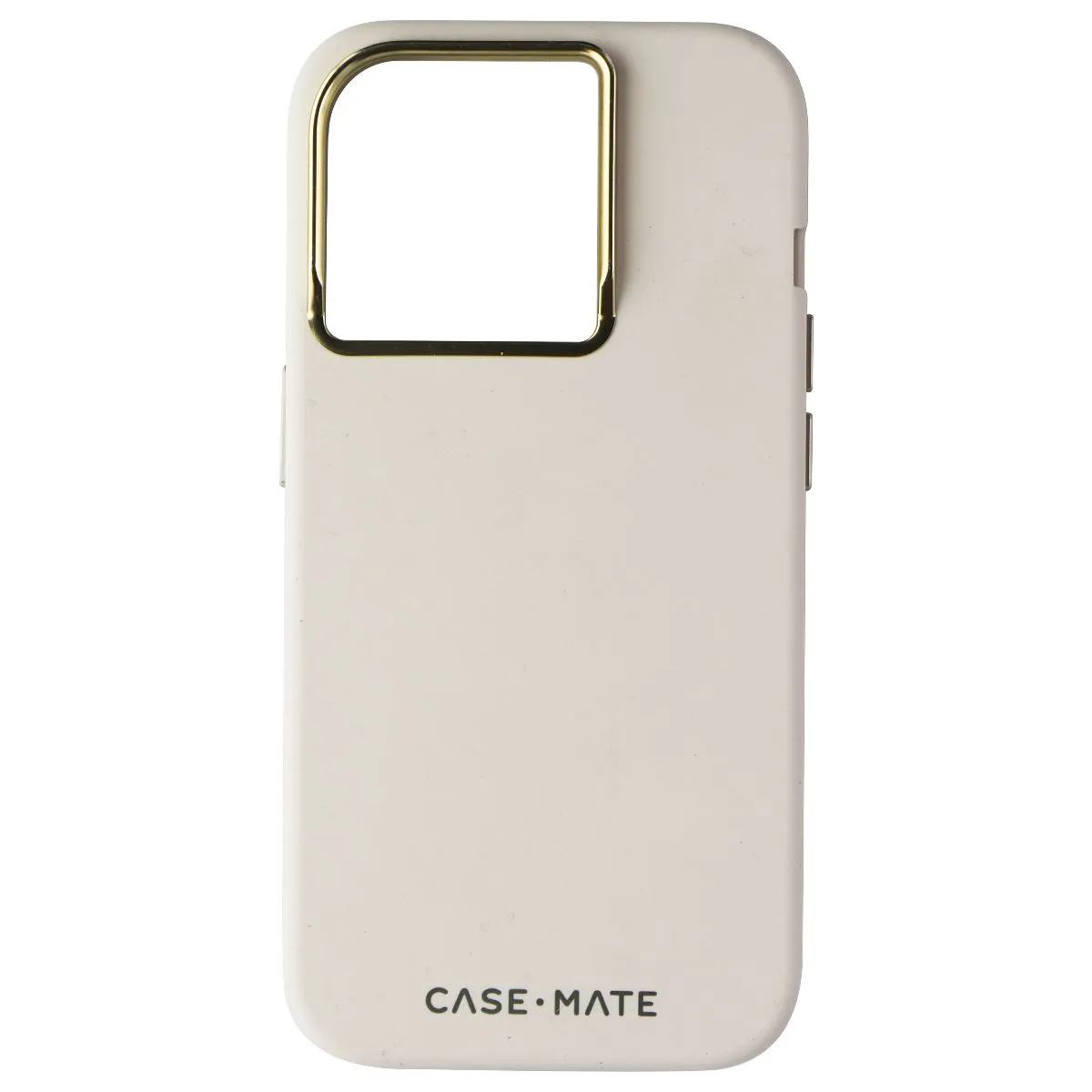 Matte Touch Strong Corners Case-Mate Silicone Case for MagSafe for Apple iPhone 15 Pro - Beige