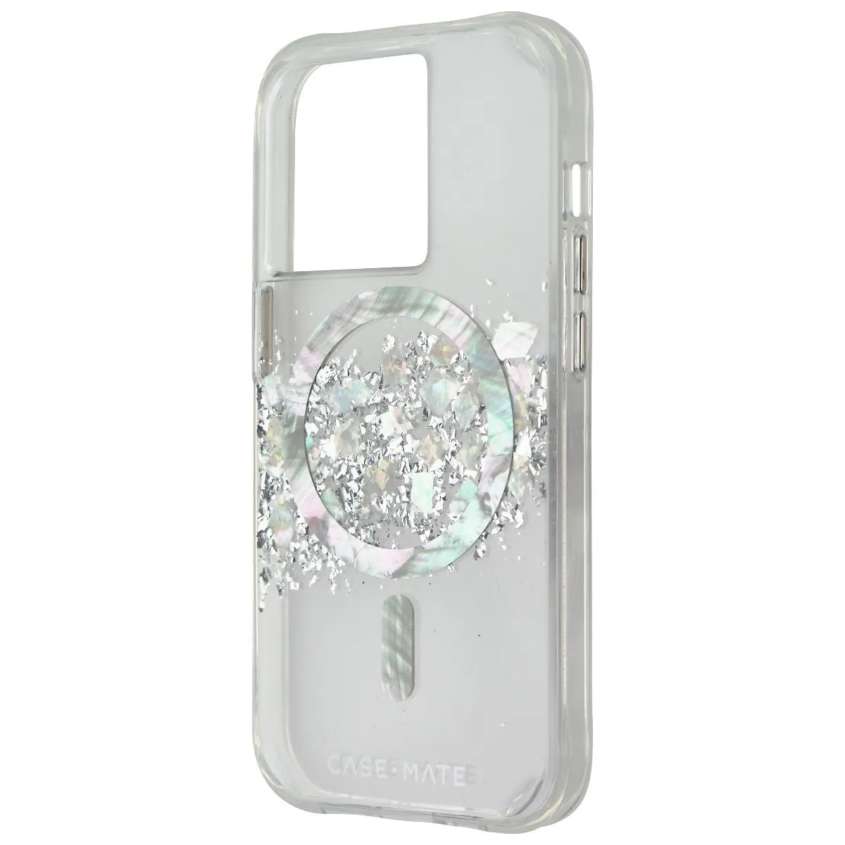 Case-Mate Touch of Pearl Series Case for Apple iPhone 14 Pro - Clear/Pearl Gloss Layer Finish Non Slip