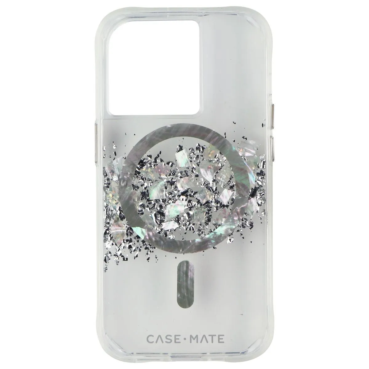 Modern Pattern Style Fashion Choice Case-Mate Touch of Pearl Series Case for Apple iPhone 14 Pro - Clear/Pearl