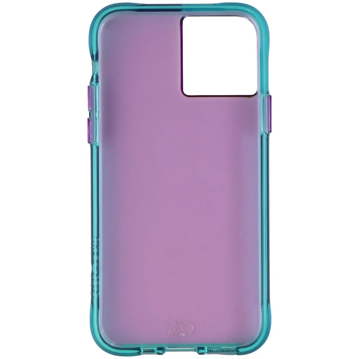 Case-Mate Tough NEON Series Hard Case for iPhone 11 Pro - Purple/Turquoise Neon Durable Grip Compact Frame