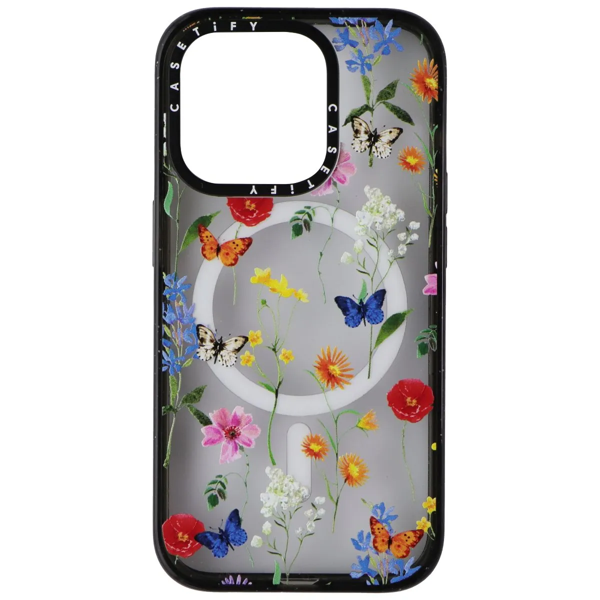 CASETiFY Impact Case for MagSafe for Apple iPhone 15 Pro - Ditsy Florals Flexible Layer Design Stylish Layer Texture