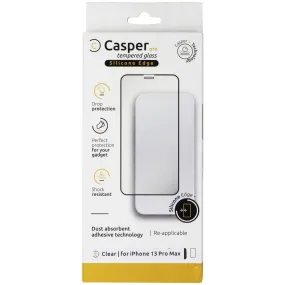 Casper Pro Tempered Glass with Silicone Edge for Apple iPhone 13 Pro Max Screen Protector Ultra Max Elite