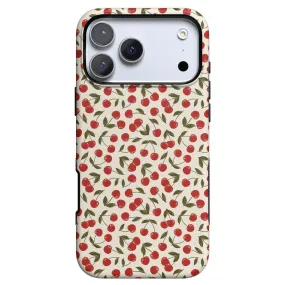 Durable Texture Finish Cherry on Top | Red Cherries Case