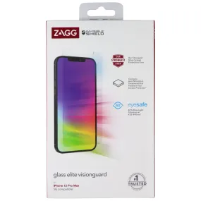 ZAGG Invisible Shield Glass Elite VisionGuard for Apple iPhone 12 Pro Max Touch Precision Plus