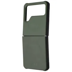 Flexible Pattern Texture Flexible Edge Texture Urban Armor Gear Civilian Series Case for Samsung Galaxy Z Flip3 5G - Olive