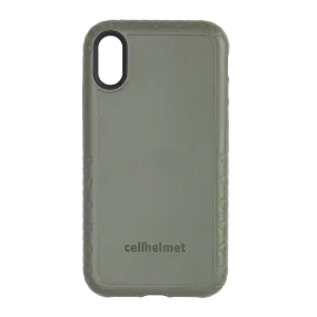 clean design Trendy Detailing Fortitude Series for Apple iPhone XS/X - Olive Drab Green