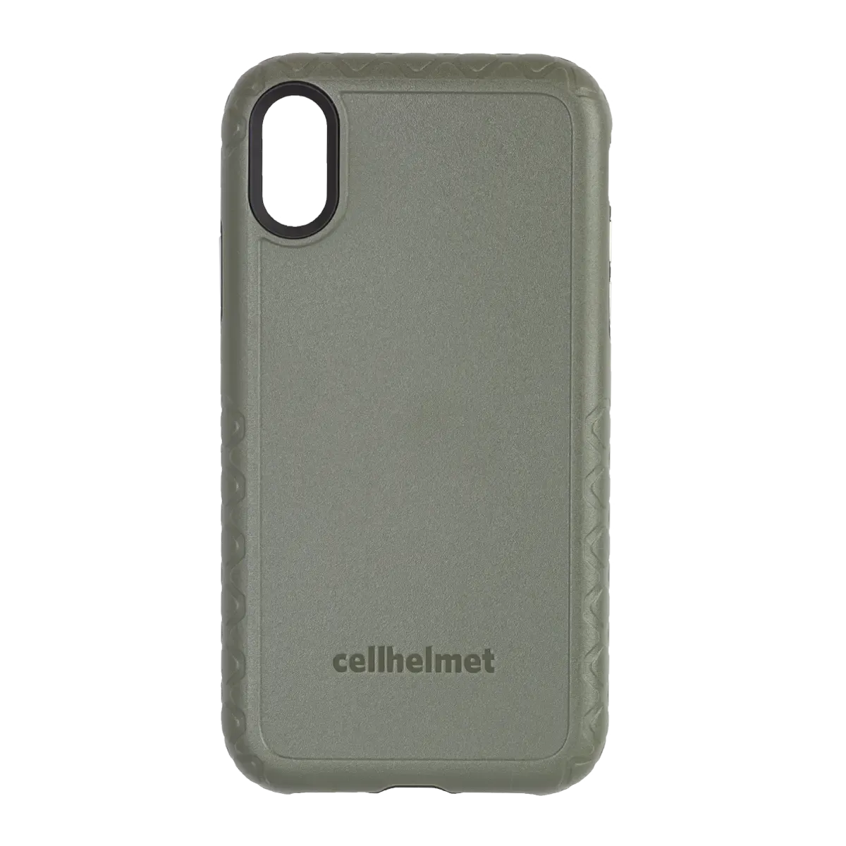 clean design Trendy Detailing Fortitude Series for Apple iPhone XS/X - Olive Drab Green
