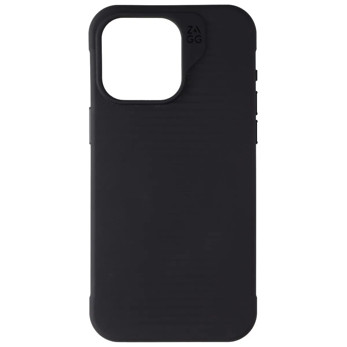 Vivid Detail Texture Protective barrier ZAGG Luxe Series Snap Case for MagSafe for Apple iPhone 15 Pro Max - Matte Black