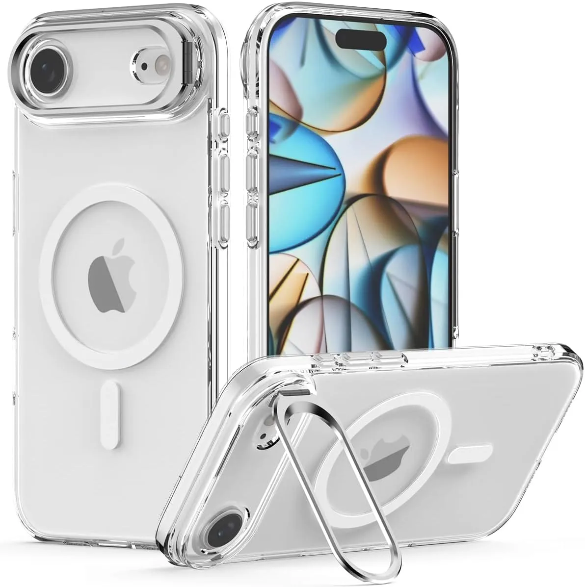 Clear Design iPhone Air Clear Case - Kickstand MagSafe | Venture Series