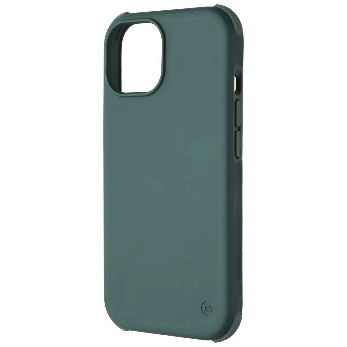 Comfort Shape Protective Frame CLCKR G-Form Protection Case for MagSafe for iPhone 15 - Carbon Green