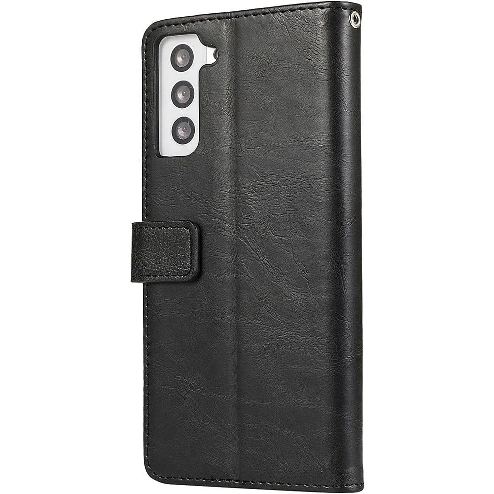 Indy Series Genuine Leather Wallet Case - Samsung Galaxy S23 Ergonomic Shape Durable Build