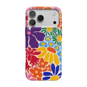 Flower Patch | Multi-Color Floral Case Soft Protection Edge dust protection