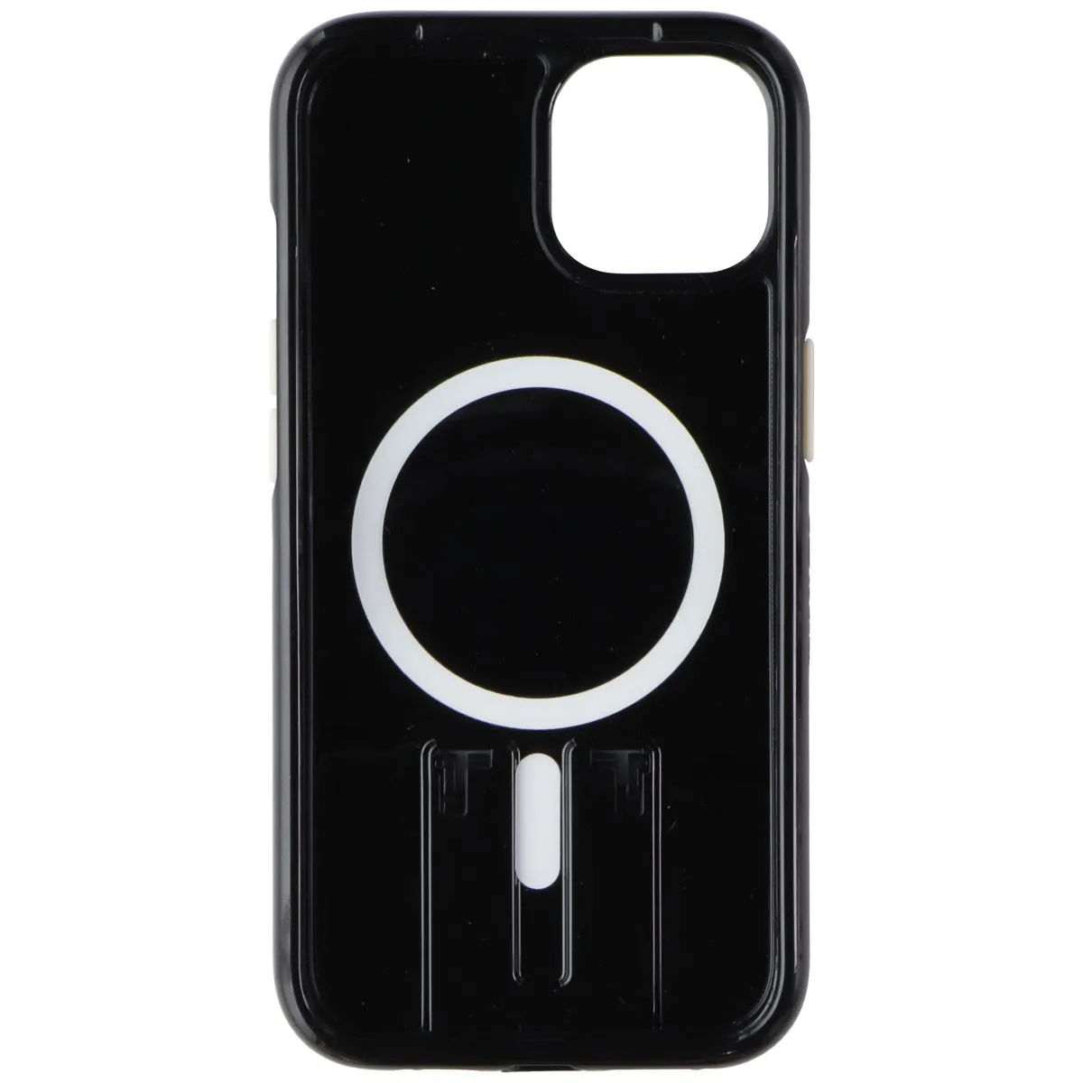 Tech21 Evo Crystal Kick Series Case for MagSafe for Apple iPhone 14 - Black Button Cover Modern Edge