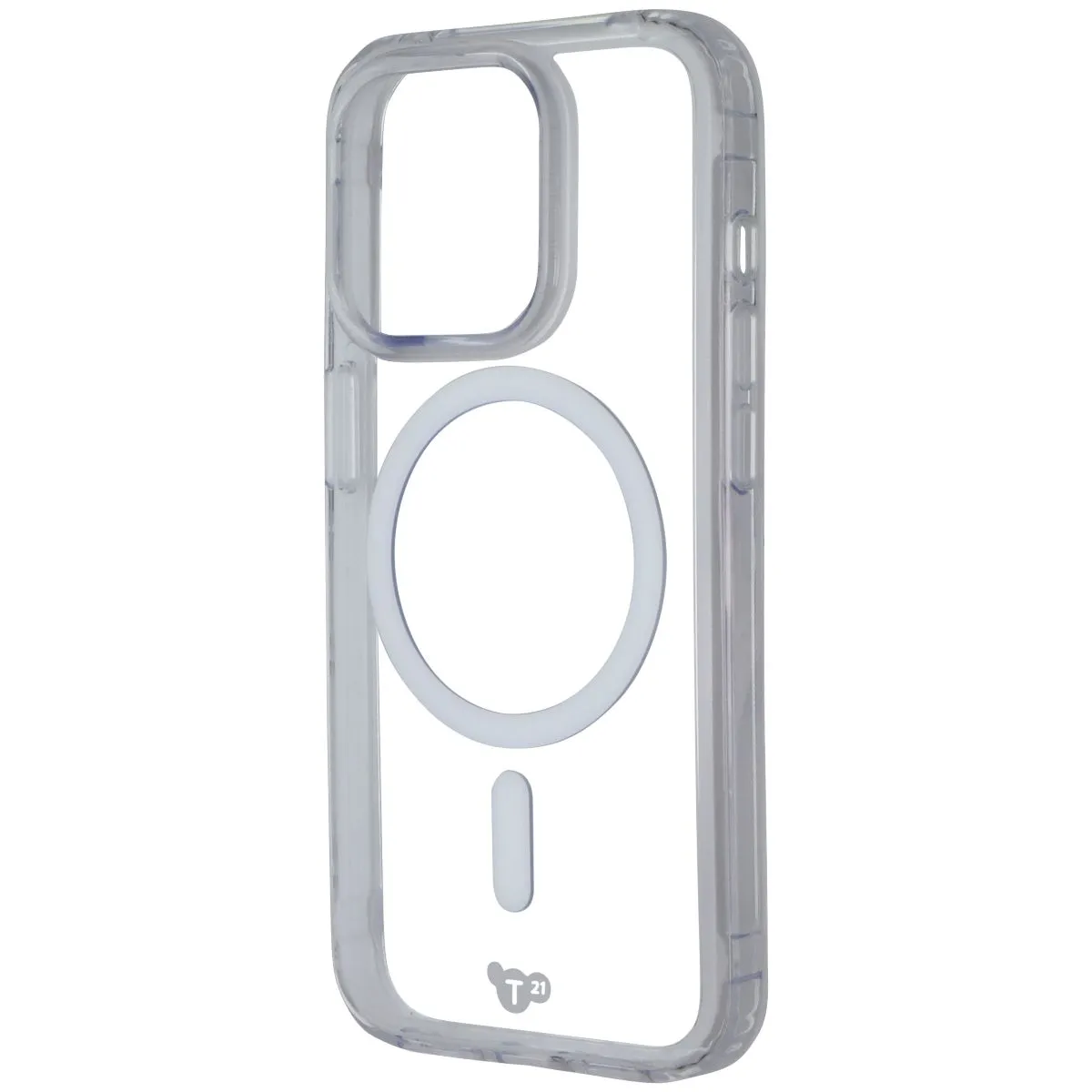 Sleek Appearance Tech21 EvoClear Series Case for MagSafe for iPhone 15 Pro - Clear