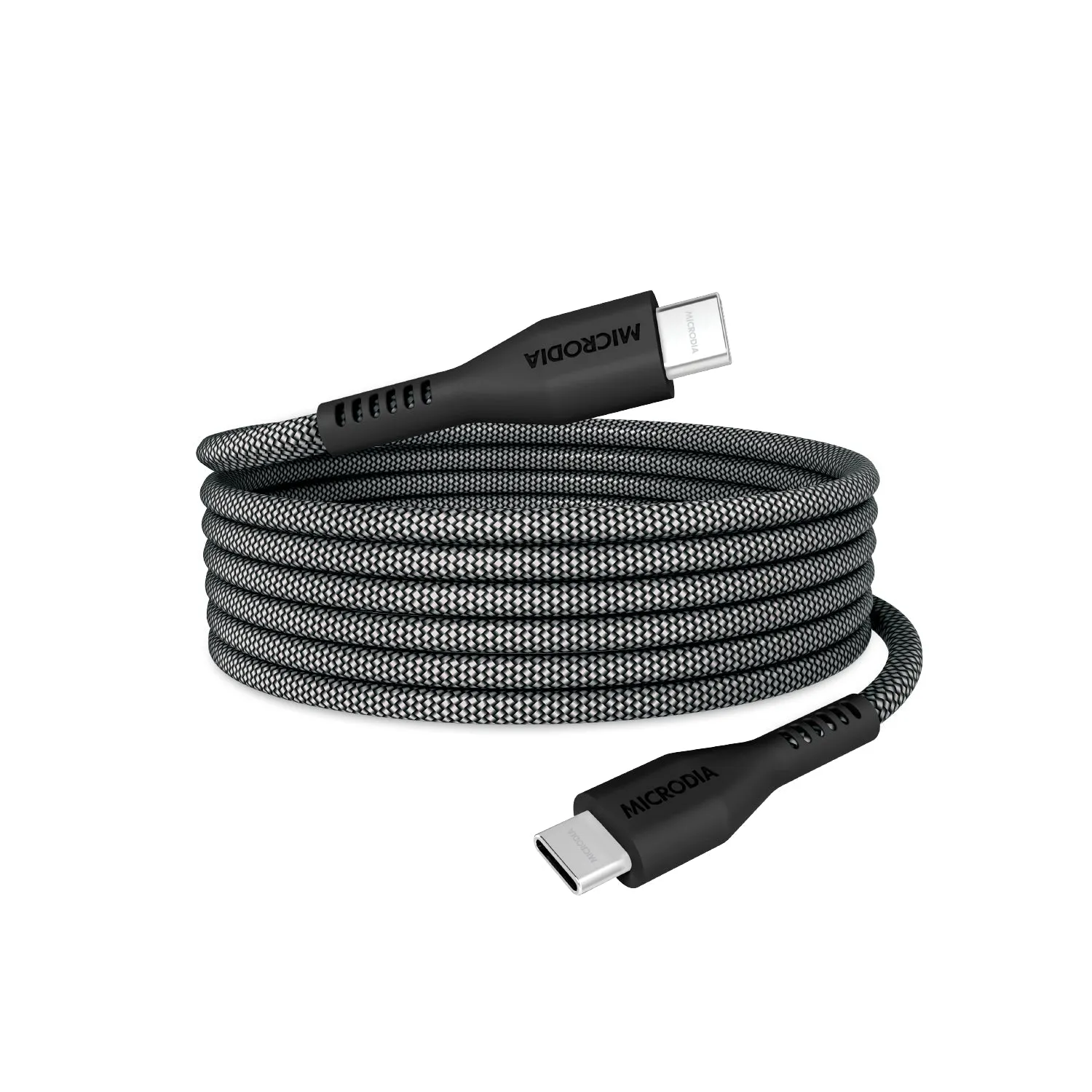 MICRODIA Znaptic? Magnetic PD60W USB-C to USB-C Ultra High Speed Charge & Sync Cable Artistic Design