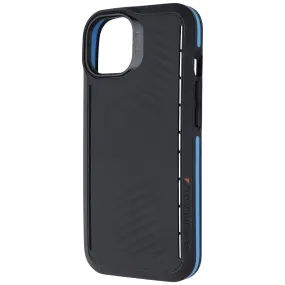ZAGG Gear4 Vancouver Snap Case for MagSafe for Apple iPhone 13 - Black/Blue Light Finish Elegant Style