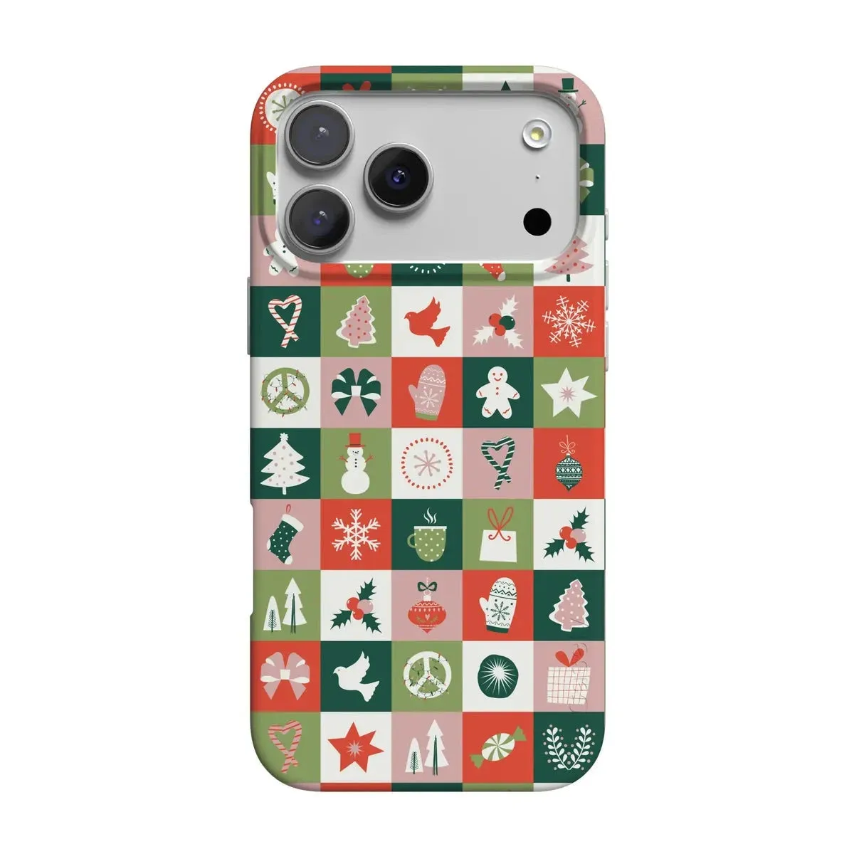 Holiday Square | Countdown to Christmas Case Premium Material Rugged Design Style