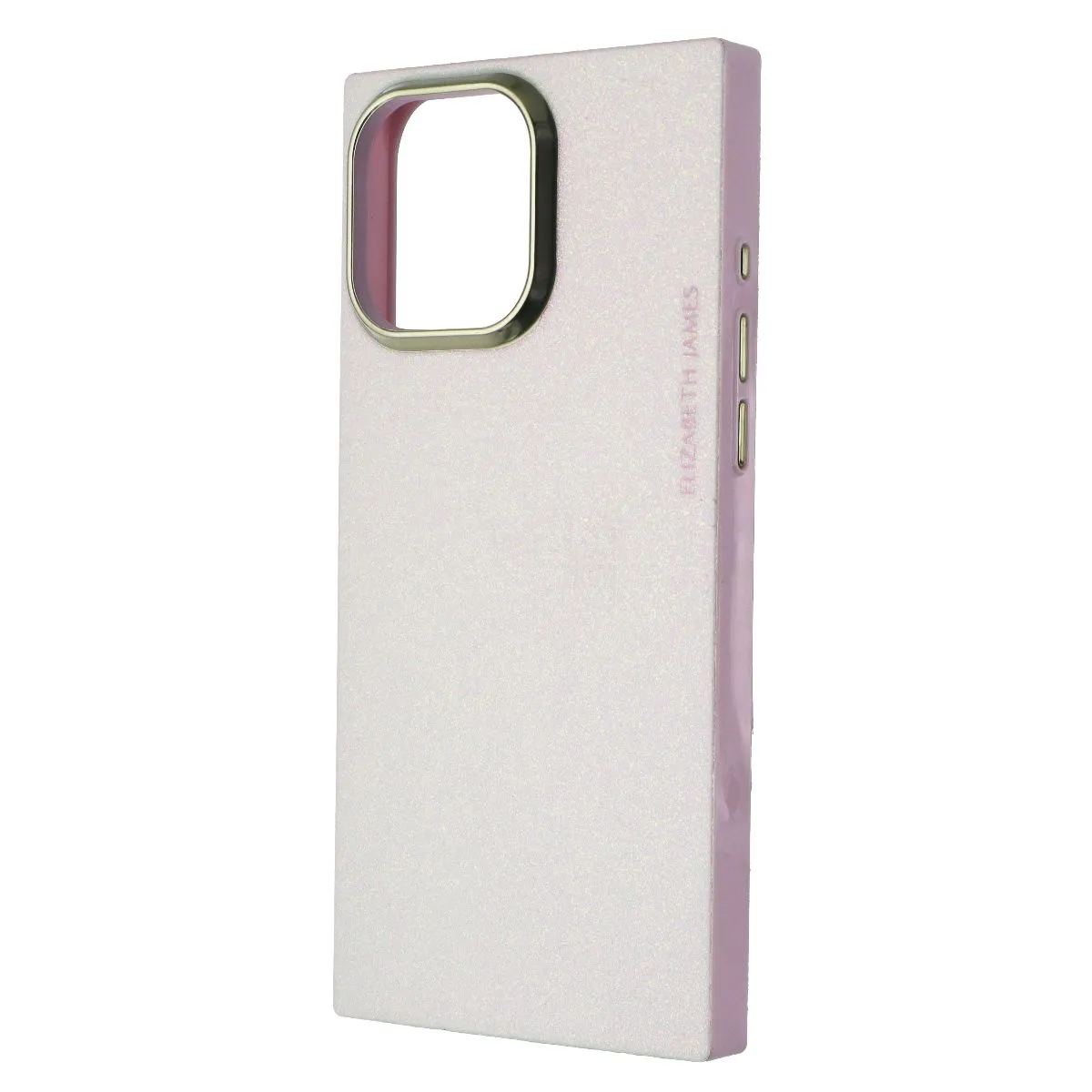Elizabeth James Blox Case w/ MagSafe for Apple iPhone 16 Pro Max - Blush Glitter Durable Edge Layer Protective Pattern