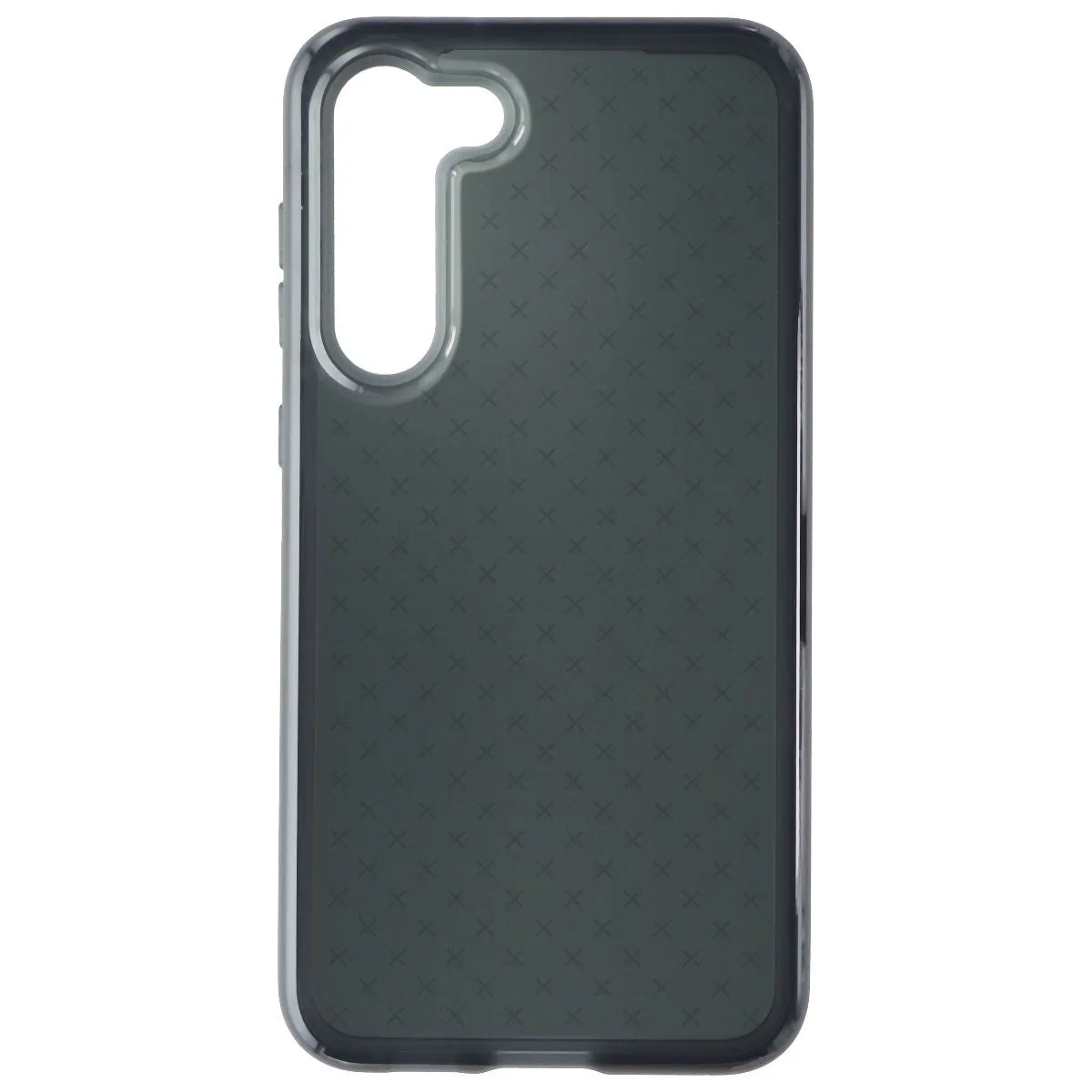 Luxury Coating Premium Craft Tech21 Evo Check Flexible Gel Case for Samsung Galaxy S23  (Plus) - Smokey/Black