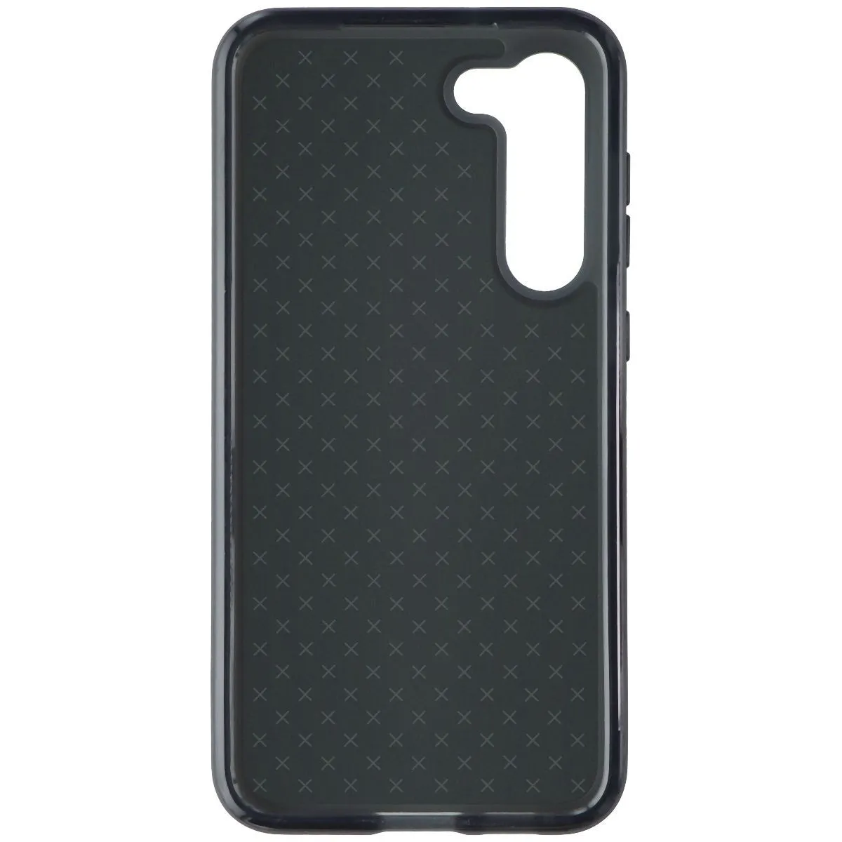Custom Fit Daily Carry Tech21 Evo Check Flexible Gel Case for Samsung Galaxy S23  (Plus) - Smokey/Black