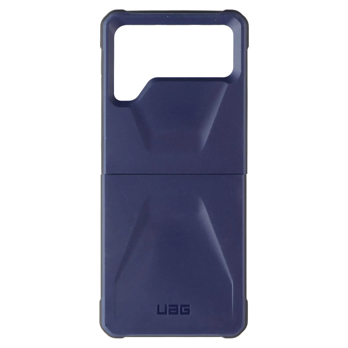 UAG Civilian Series Case for Samsung Galaxy Z Flip3 5G (2021) - Mallard Blue elegant design Soft Edge Detail