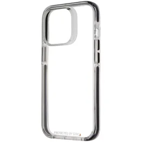 Premium Style Grip Enhanced ZAGG Santa Cruz Series Hard Case for Apple iPhone 13 Pro - Clear/Black