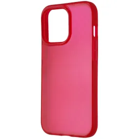 Tech21 Evo Check Flexible Gel Case for Apple iPhone 13 Pro - Rubine Red Shock Layer