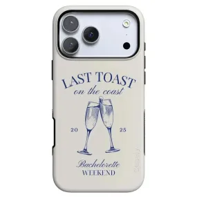 Last Toast | Off-White Coastal Bachelorette Case Hard Plastic
