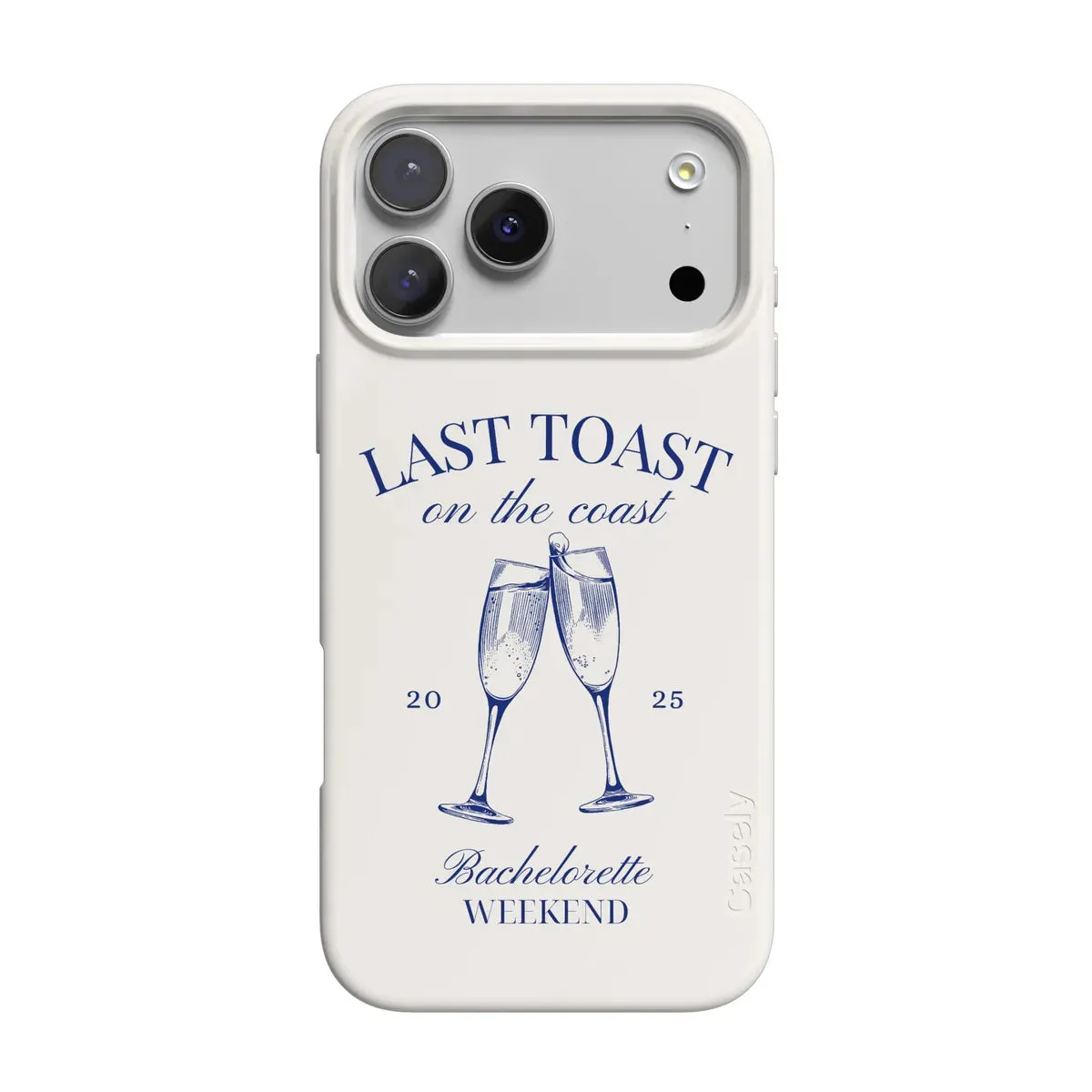 Last Toast | Off-White Coastal Bachelorette Case Protective Finish