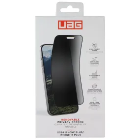 lightweight protection film Bubble Free UAG Removable Privacy Screen for Apple iPhone 16 Plus/ 15  Plus