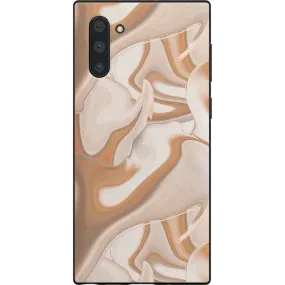 Modern Grip Caramel Delight | Marble Swirl Samsung Case