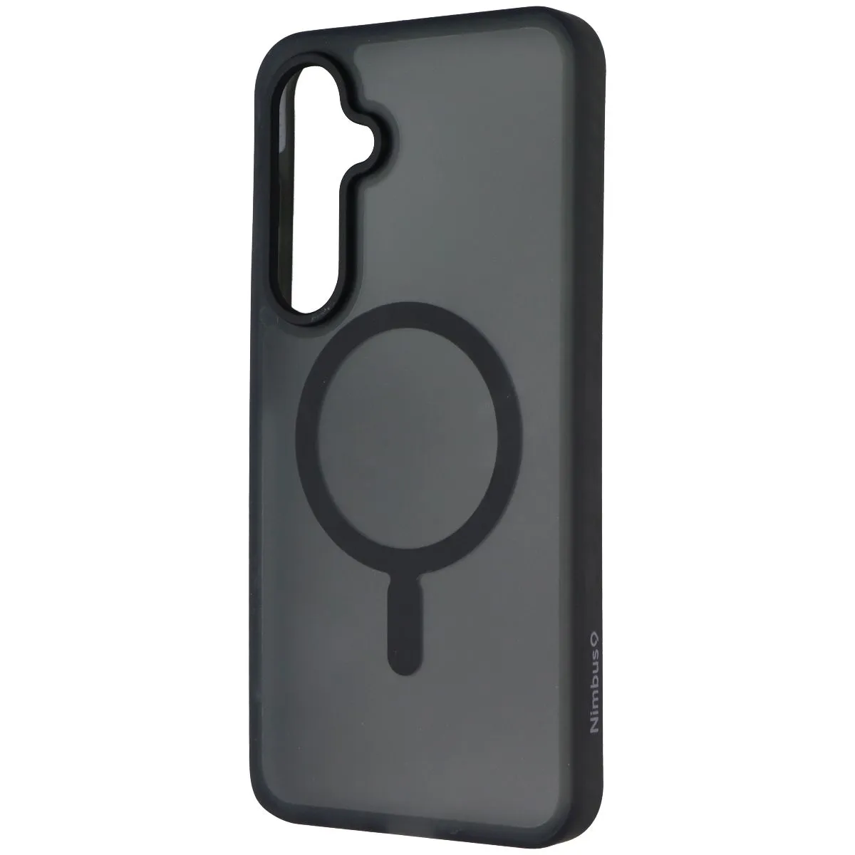 Sleek Edge Design Classic Frame Nimbus9 Phantom 3 Series MagSafe Case for Samsung Galaxy S24 FE - Smoke (Black)