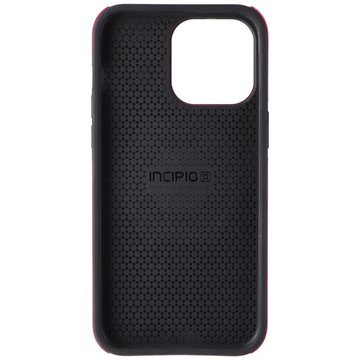 Ergonomic Feel Luxury Appeal Incipio Duo Case for MagSafe for iPhone 15 Pro Max - Crimson / Black