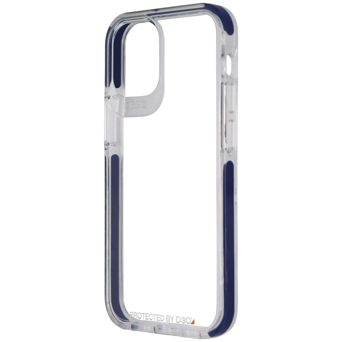 Flexible Material ZAGG Piccadilly Series Hardshell Case for Apple iPhone 12 mini - Clear/Blue