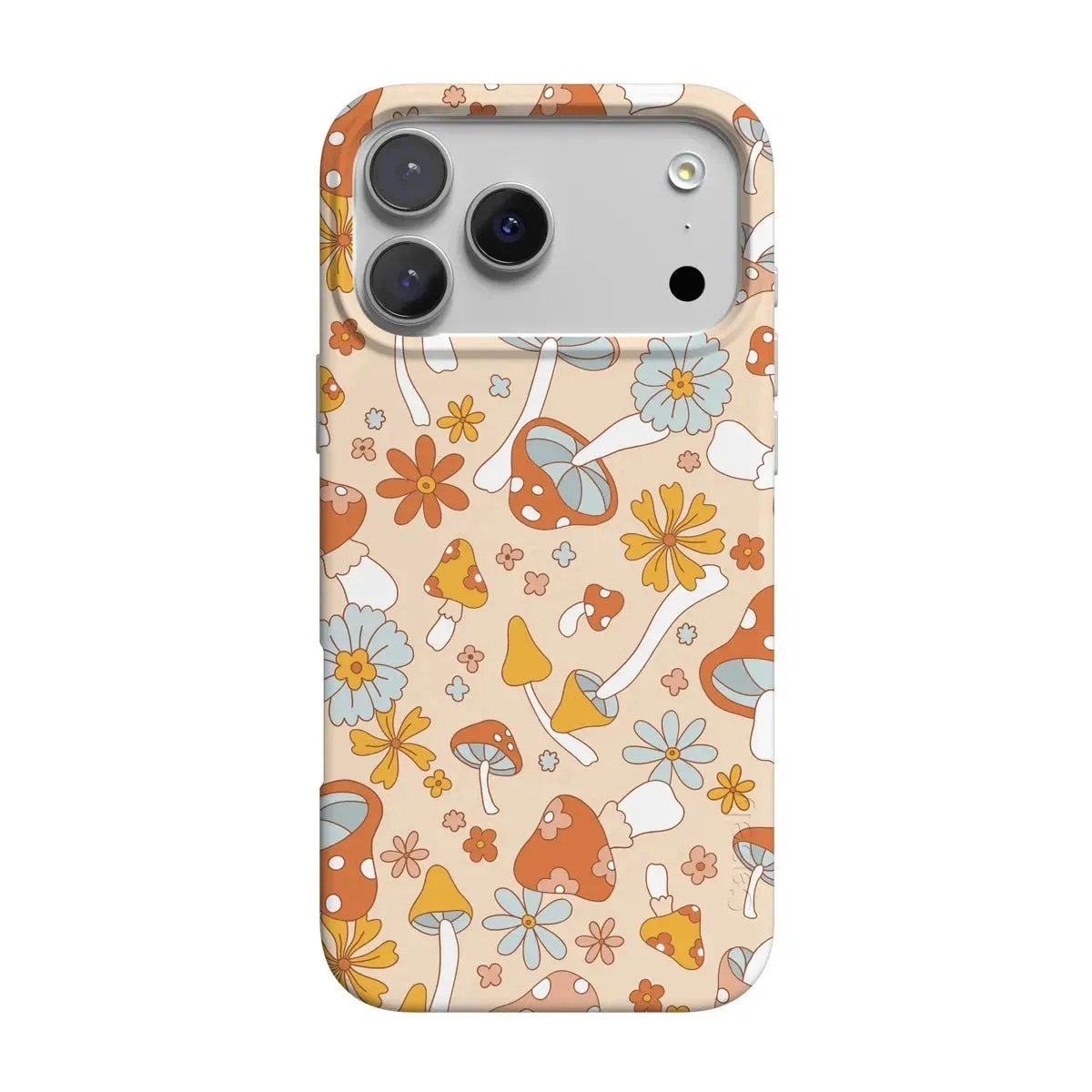 Mushroom Magic | Retro Floral Case Matte Coating