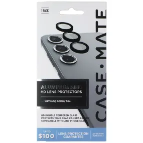 Case-Mate Aluminum Ring HD Lens Protectors for Samsung Galaxy S24  (Plus) Ultra Thin Guard Screen Guard Ultra Max Elite