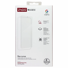 ZAGG Invisible Shield Flex Curve Screen Protector for Google Pixel 7 Pro professional screen saver Screen Security Max