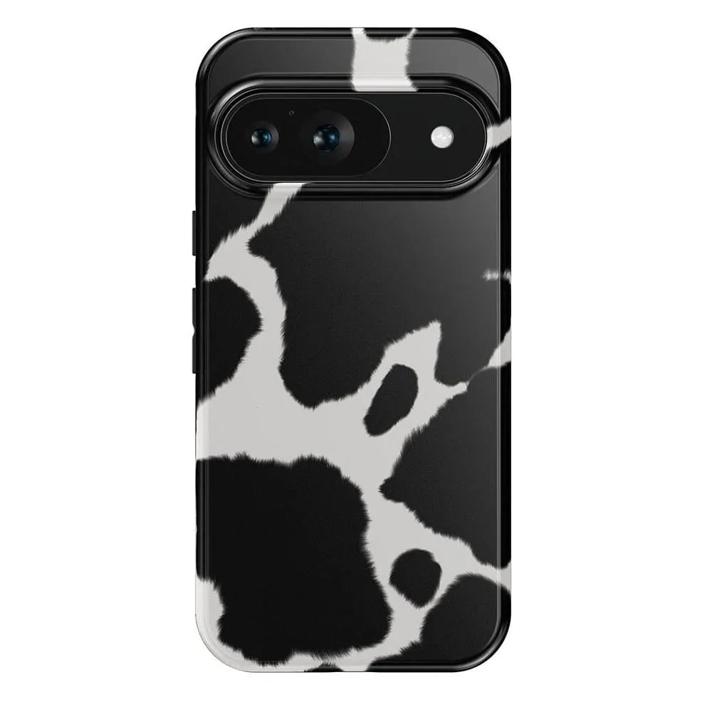 Matte Surface Colorful Design Current MOOd | Cow Print Google Pixel Case