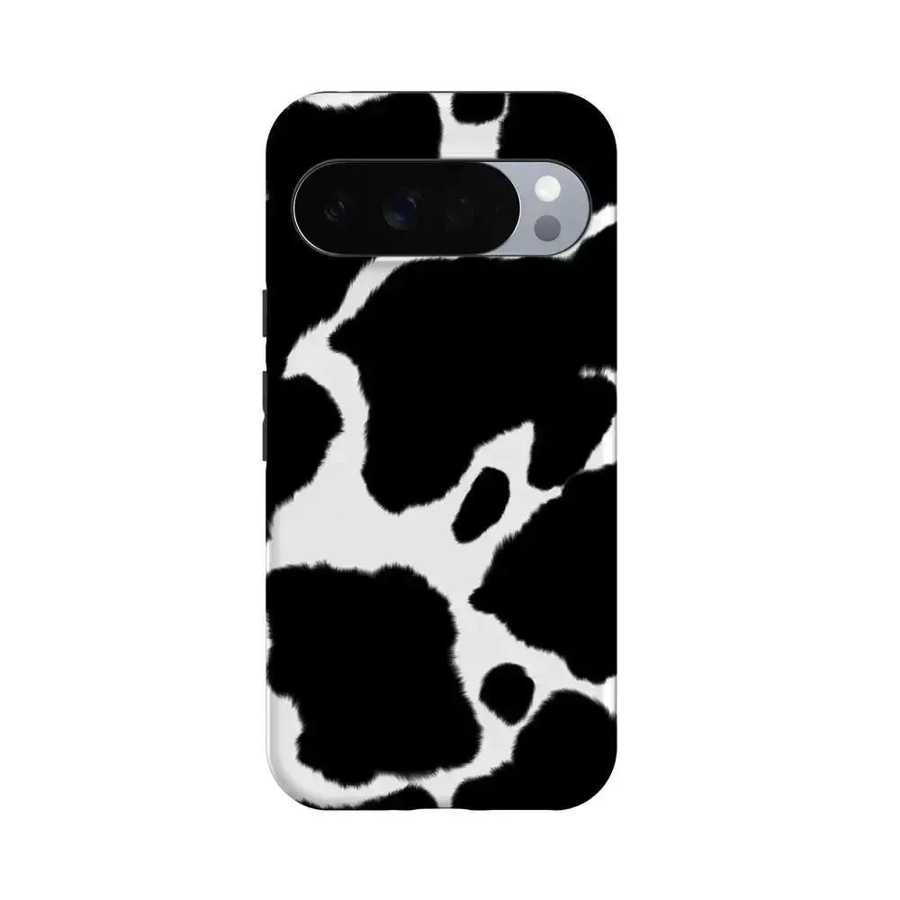Compact Design Trendy Layer Current MOOd | Cow Print Google Pixel Case